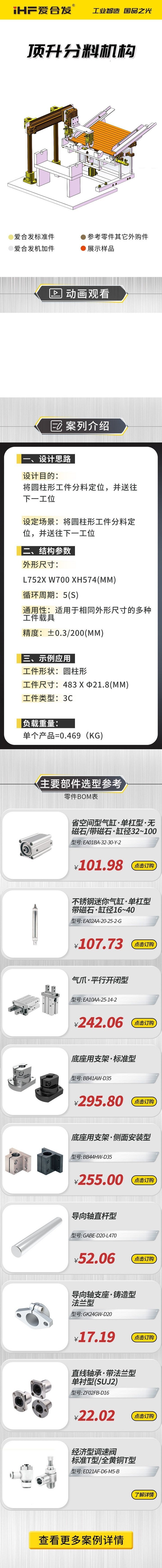案例剖析：爱合发顶升分料机构！